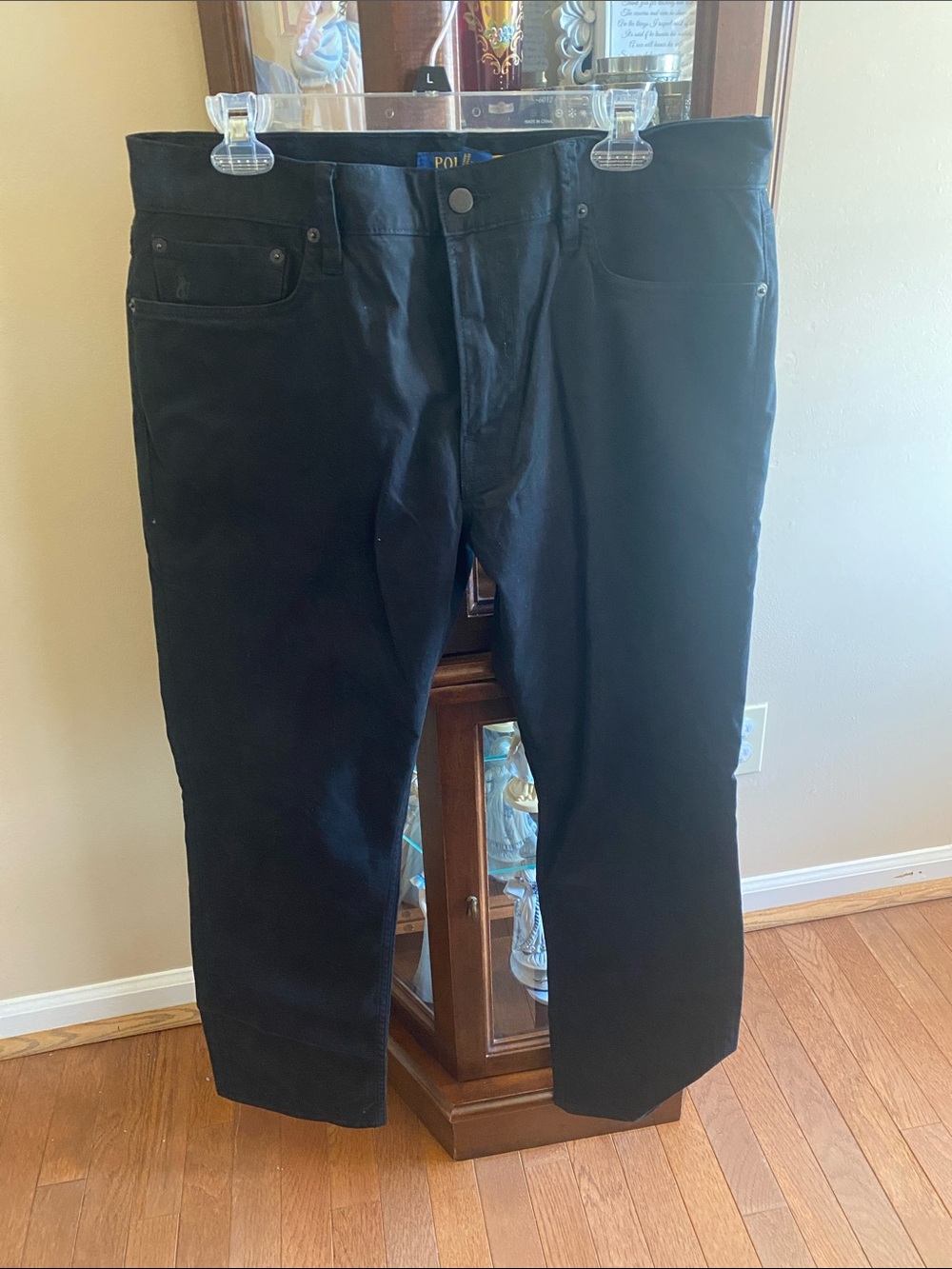 #14. Polo by Ralph Lauren Black Men’s Bootcut Jeans. #14